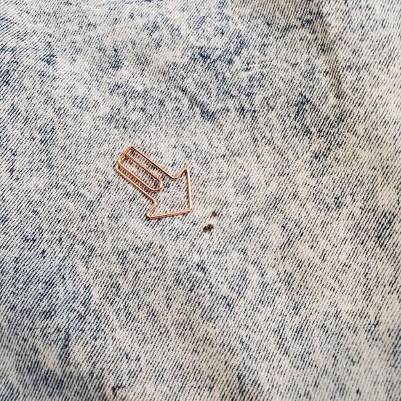 Vtg 80s G Pellini Acid Wash High Rise Pleated Denim Overalls Shortalls Mom Jeans - Picture 5 of 16